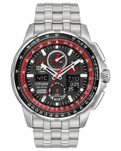 Citizen red arrows titanium watch best sale